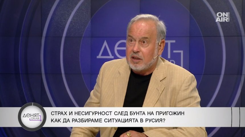 Славчо Велков: Пригожин спасяваше себе си, няма да остане ненаказан от Путин