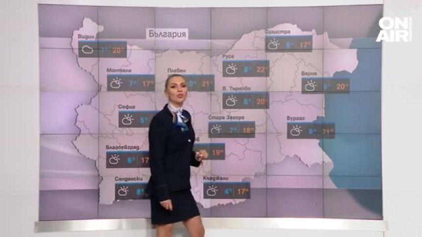 Градусите скачат още, термометрите ще показват до 22&deg;