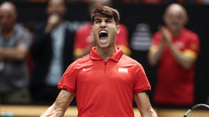 Карлос Алкарас не даде шанс на Бен Шелтън и изравни резултата на Laver Cup