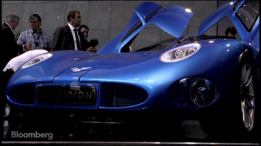 Електрическата кола на Toroidion с мощност от 1341 коня
