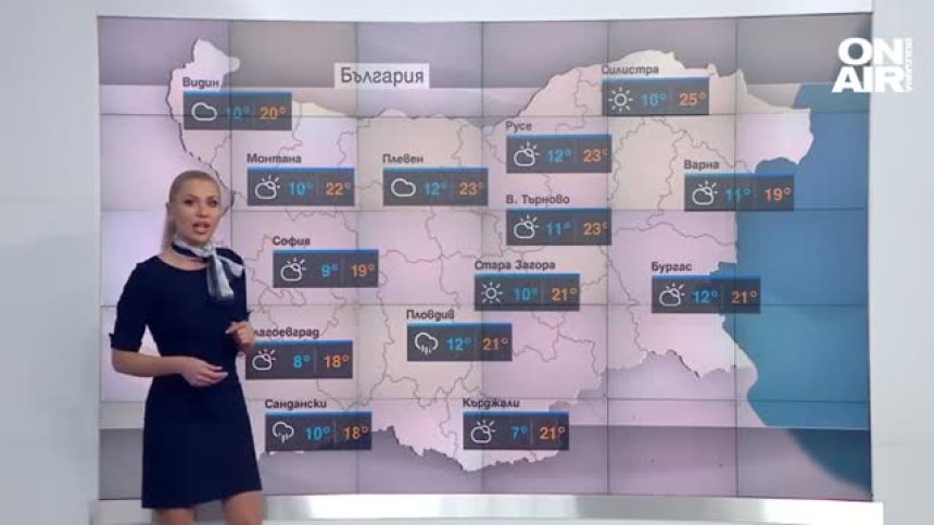 Топло и ветровито: Жълт код за силен вятър над 100 км/ч в почти цялата страна