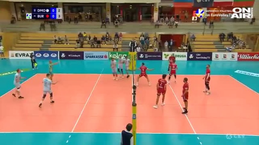 "Нефтохимик" с втора поредна загуба в Шампионската лига