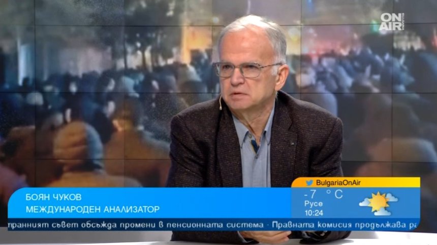 Боян Чуков: Зад Иран стоят Русия и Китай, сблъсъкът е между империите