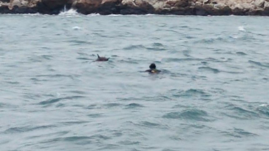 Обезвреждат плаваща мина в морето край Варна, евакуираха хората от района