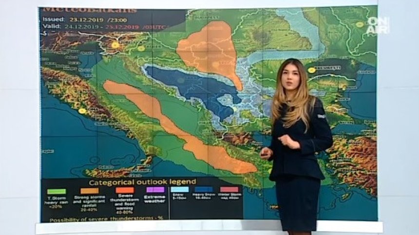 Сняг ще завали в навечерието на Бъдни вечер, температурите падат