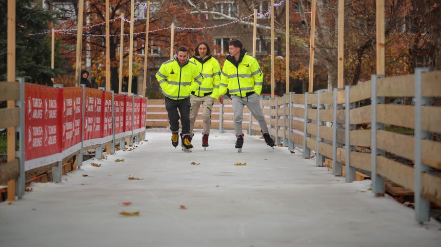 Отвори Леденият парк в Княжевската градина