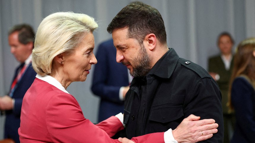 Европарламентът одобри заем от 90 млрд. евро за Украйна