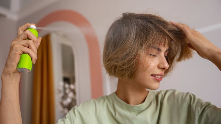 Вреден ли е сухият шампоан за косата