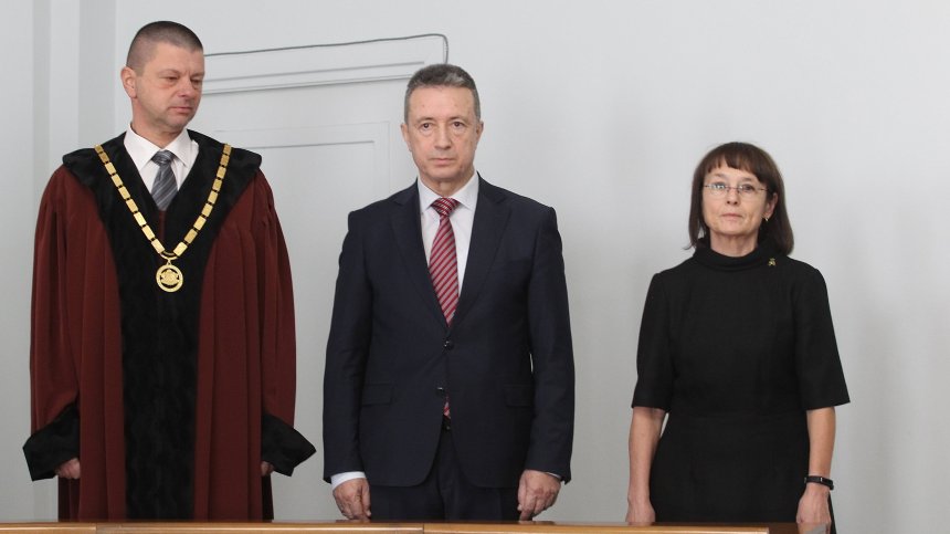 Янаки Стоилов и Соня Янкулова положиха клетва като конституционни съдии