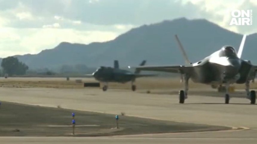 Американски изтребители F-35 се включват в охраната на небето ни