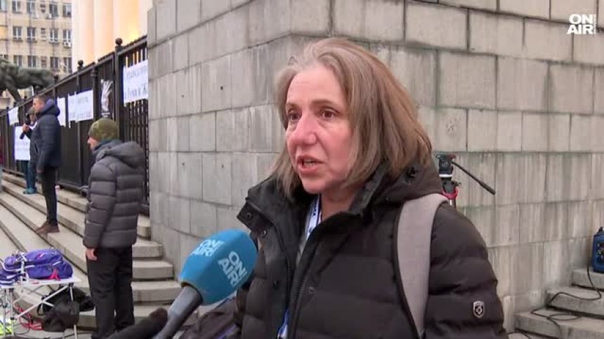 Протест в София в подкрепа на пребитите метеоролози от Мургаш