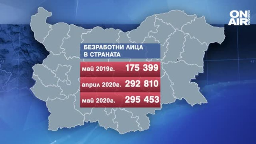 Високи нива на безработица, но отново се търси работна ръка у нас
