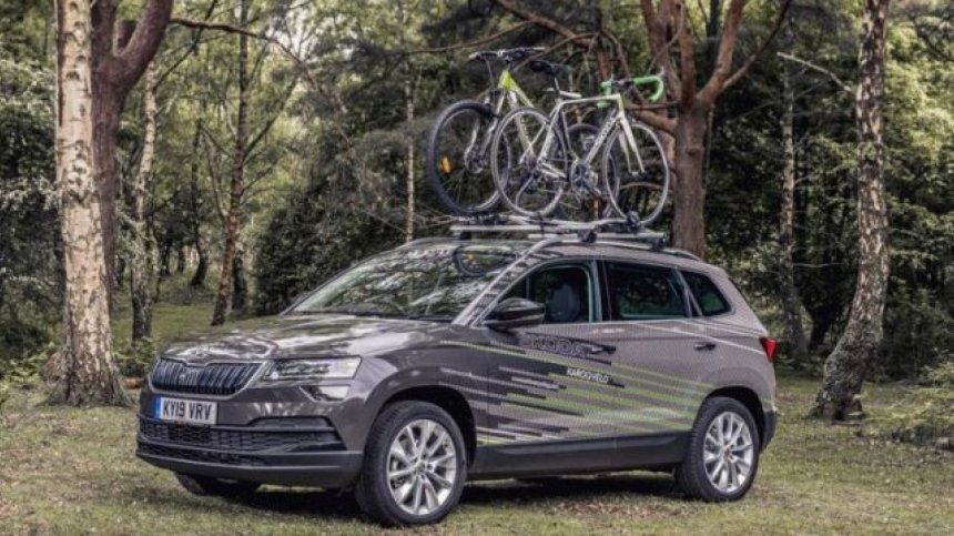 Skoda направи кросоувър с мивка и пералня