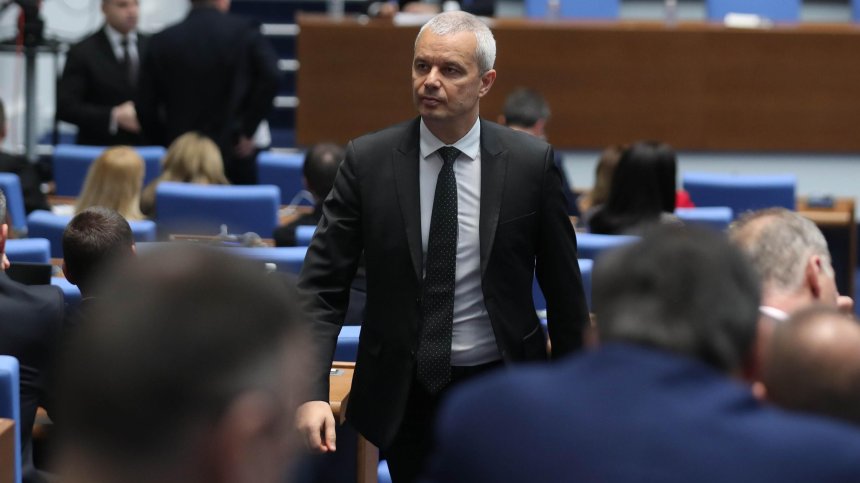 Костадин Костадинов: Вотът на недоверие ще очертае нова политическа реалност