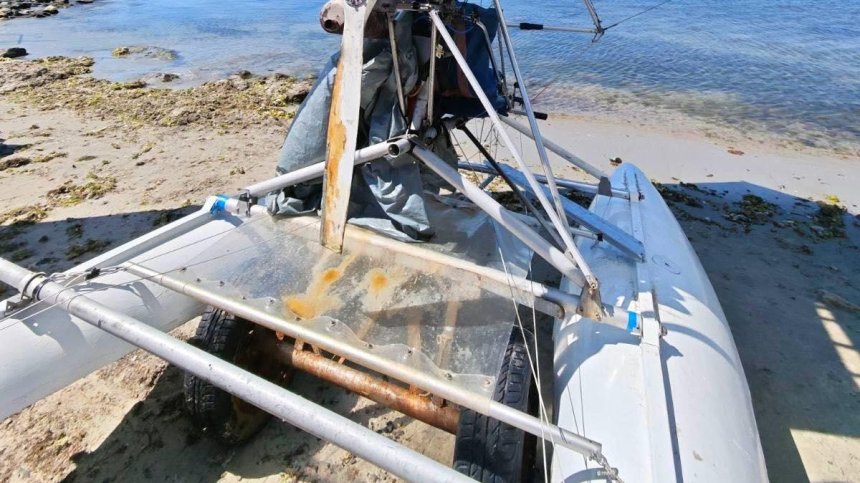 Водолазите не успяха да извадят падналия край Несебър мотоделтапланер