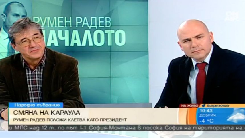 Петър Чолаков: Летецът Радев показа, че е здраво стъпил на земята