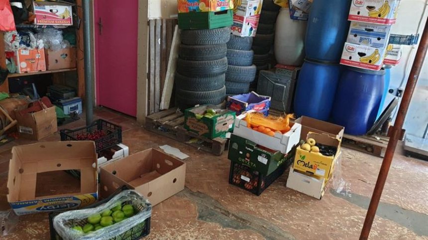 СДВР спря незаконна продажба на над 1300 кг хранителни продукти