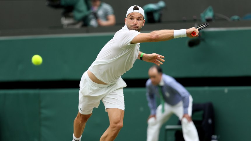 Григор Димитров е с разкъсване на адуктор, започна възстановяване