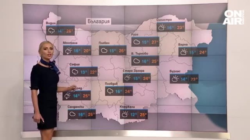 Седмицата ще донесе валежи с летен характер в Западна България