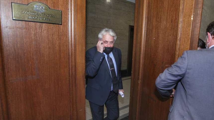 Бойко Рашков на разпит в Софийската градска прокуратура по казуса "Хемус" 