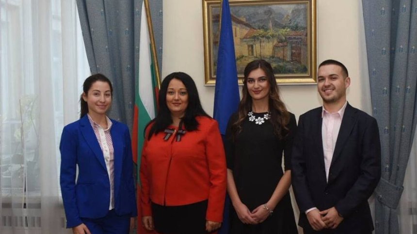 Студент от ВУЗФ стана Министър за Българското европредседателство за един ден