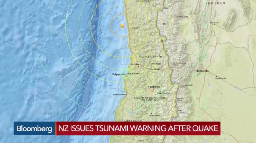 Опасност от цунами след земетресение от 8,3 по Рихтер в Чили