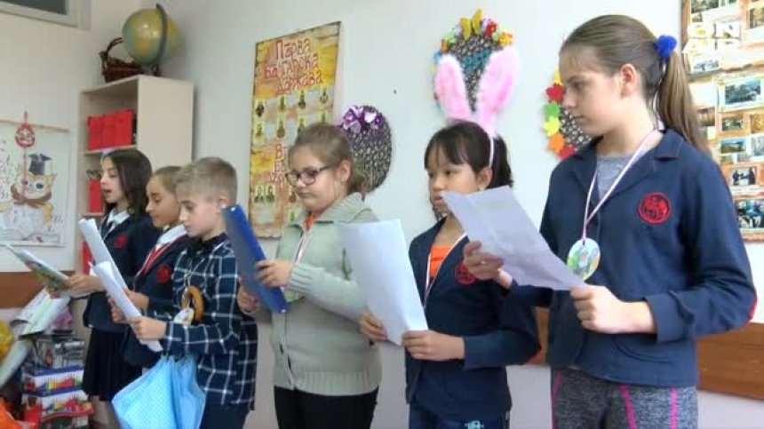 Бургаски ученици се включиха в седмицата на четенето