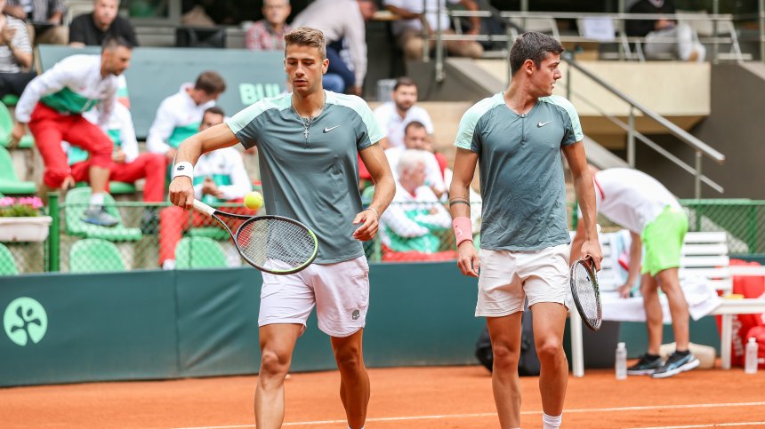 България доиграва мача срещу ЮАР в турнира за Купа "Дейвис", ако над София пак не завали