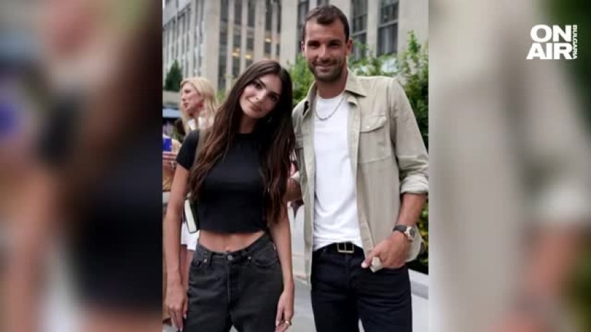 Гришо посети благотворително събитие, забелязан е с Instagram модела Емили Ратайковски
