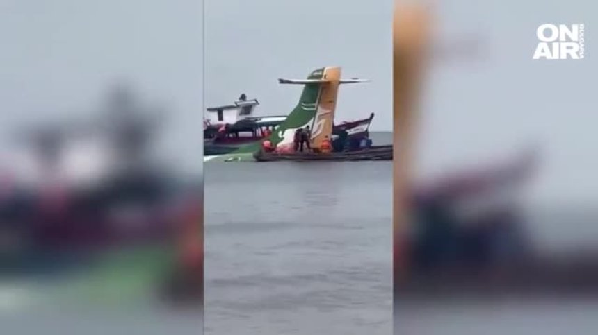 Пътнически самолет се разби в езерото Виктория в Танзания, поне 3-ма са загинали