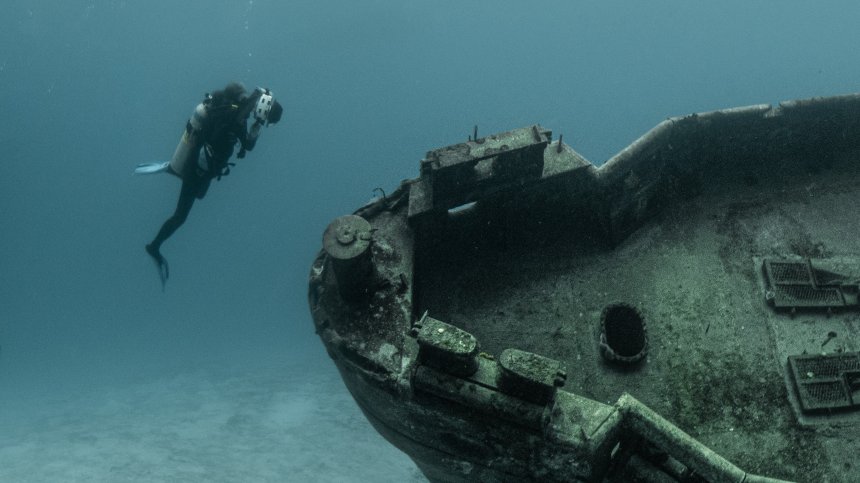 Откриха потънал кораб на дълбочина над 2500 м в Средиземно море