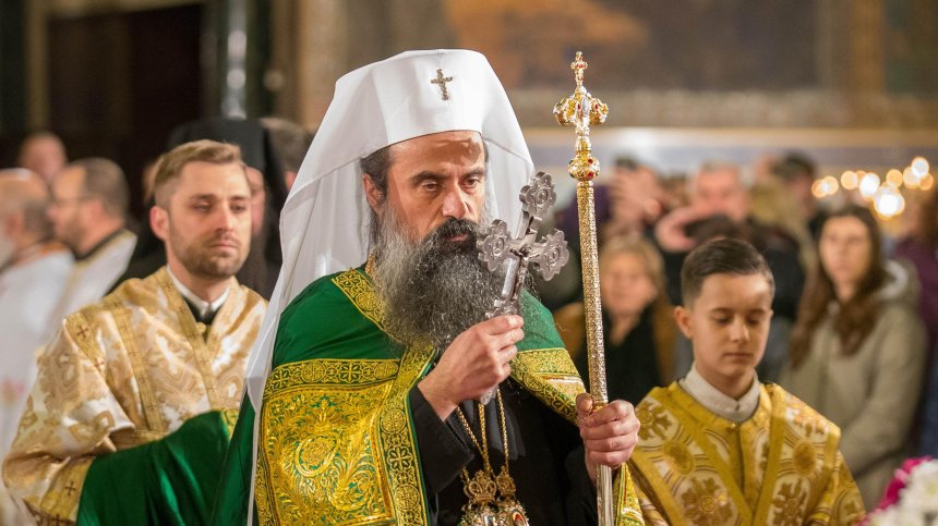 Празнично богослужение, възглавено от патриарх Даниил в "Св. Александър Невски" (СНИМКИ)