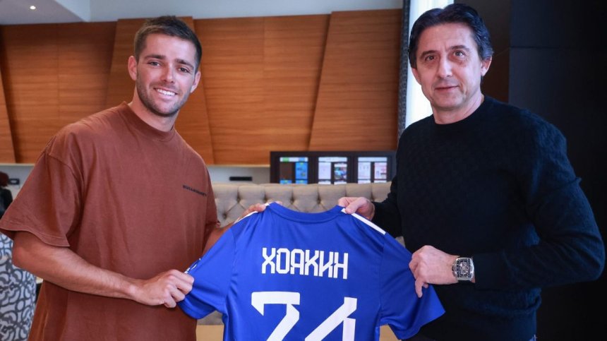 "Левски" подписа с уругвайския футболист Хоакин Фернандес