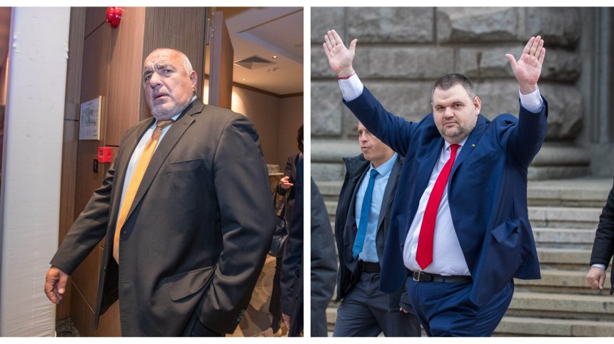 Бойко Борисов спокоен преди вота на недоверие, Делян Пеевски обещава "твърда ръка"