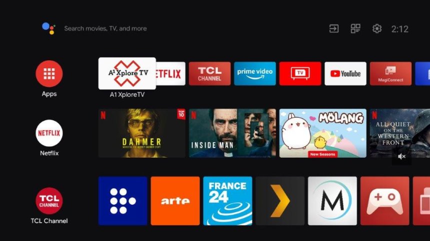A1 Xplore TV вече работи и на устройства с Android TV