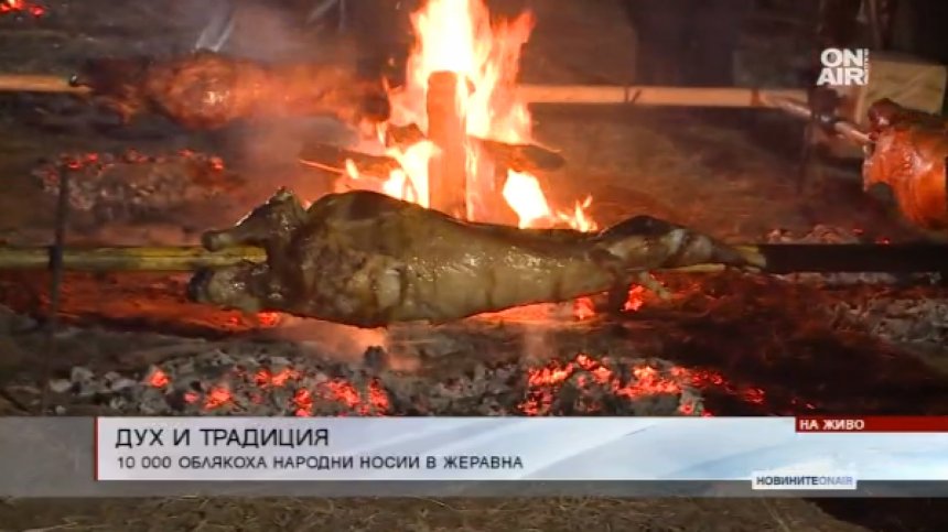 Фестивал на народната носия в Жеравна изпъстри гората
