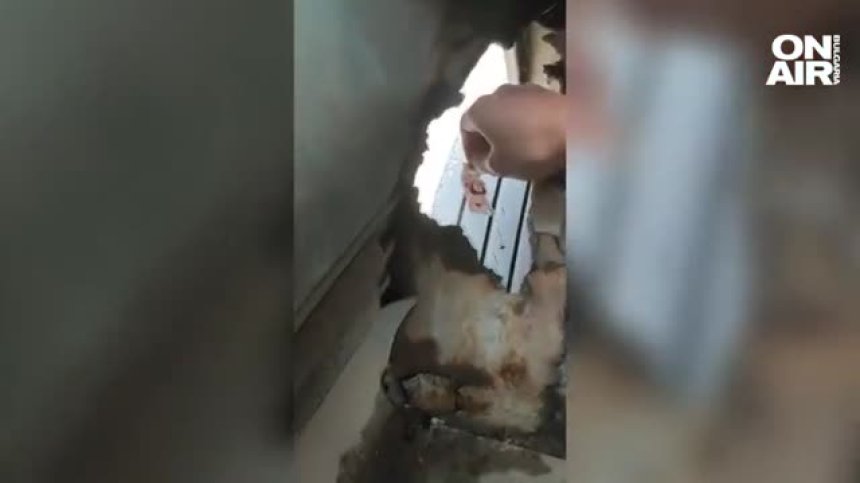 Изгнила дупка в автобус разкри криза в градския транспорт: Докато се возиш, камъчета се удрят в тавана