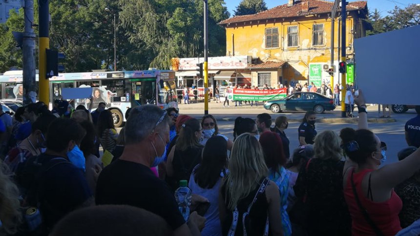 Кв. "Княжево" на протест срещу разширението на бул. "Цар Борис" III