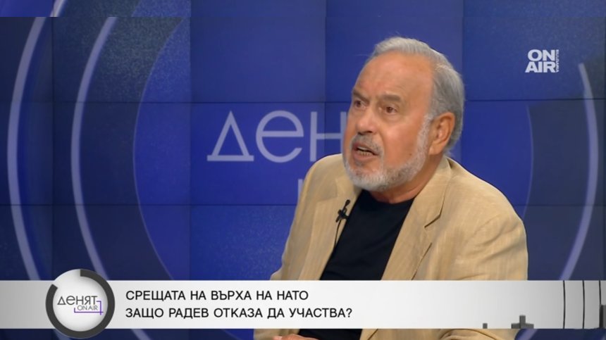 Славчо Велков: Военният отговор на Русия може да бъде с ядрено оръжие