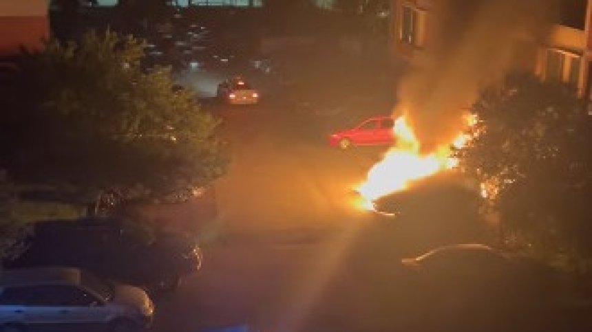 Коли изгоряха в столицата под прозорците на блок в "Люлин"