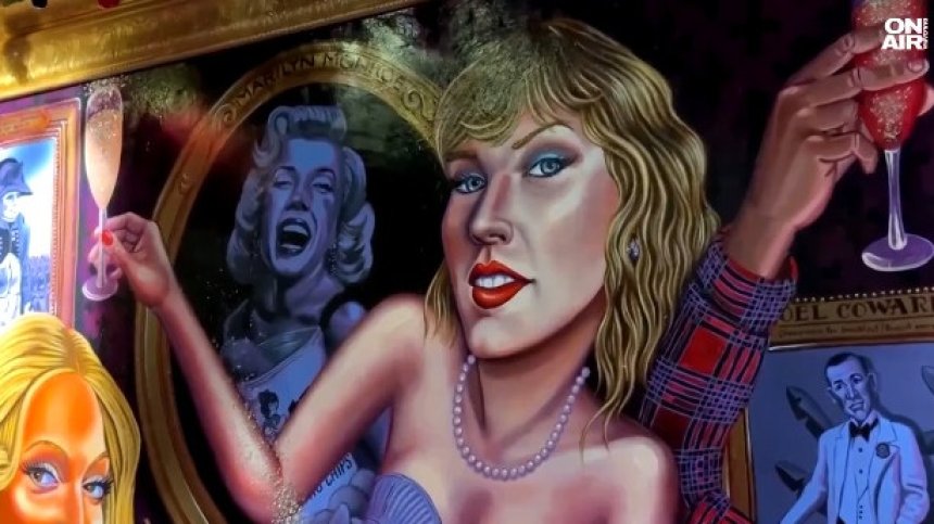 Феновете на Тейлър Суифт отпразнуваха в бар годежа ѝ с Травис Келси (+ВИДЕО)