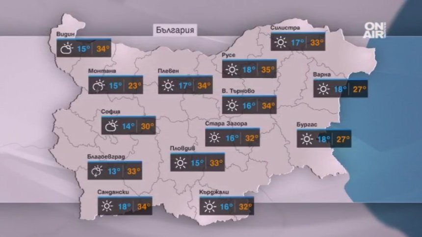 Пореден хубав летен ден ще бъде днес