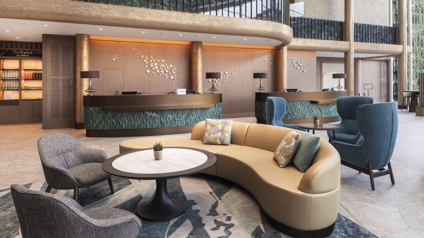 Реновираният Hilton Sofia беше отличен за най-добър интериорен дизайн на бизнес хотел