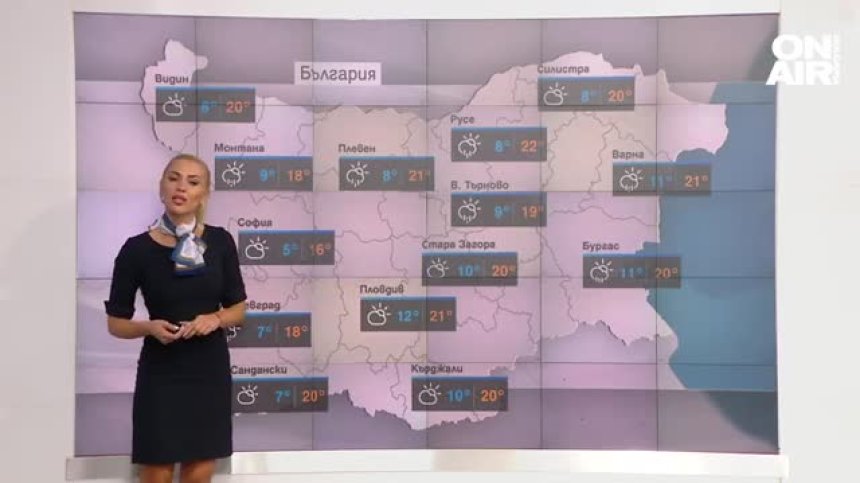 Променливо време в празничния ден, градусите ще скочат до 22