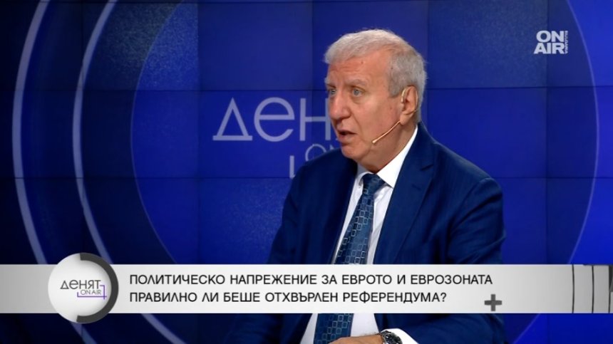 Проф. Александър Томов за Еврозоната: Повече инвестиции, по-високи доходи, сивият сектор ще намалее