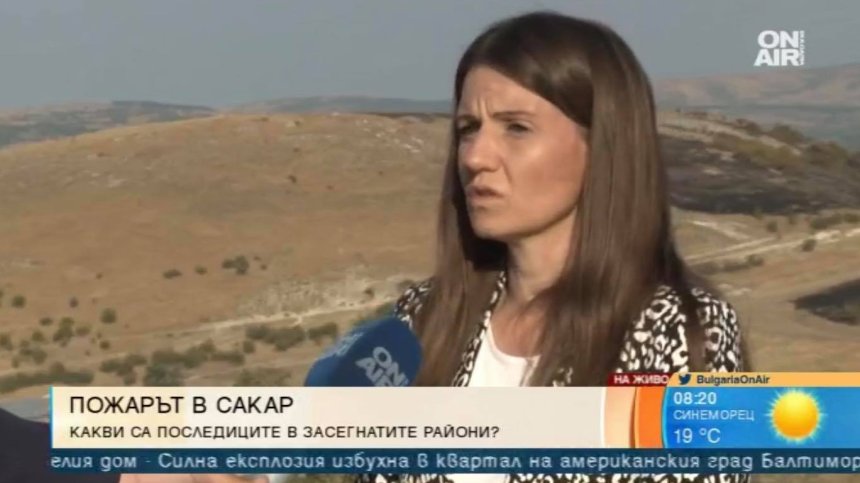 Обезщетяват хората, изгубили прехраната за животните си при пожара в Сакар