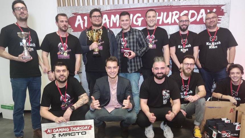 Над 100 представители на А1 се включиха във второто издание на вътрешния гейминг турнир A1 Gaming Thursday