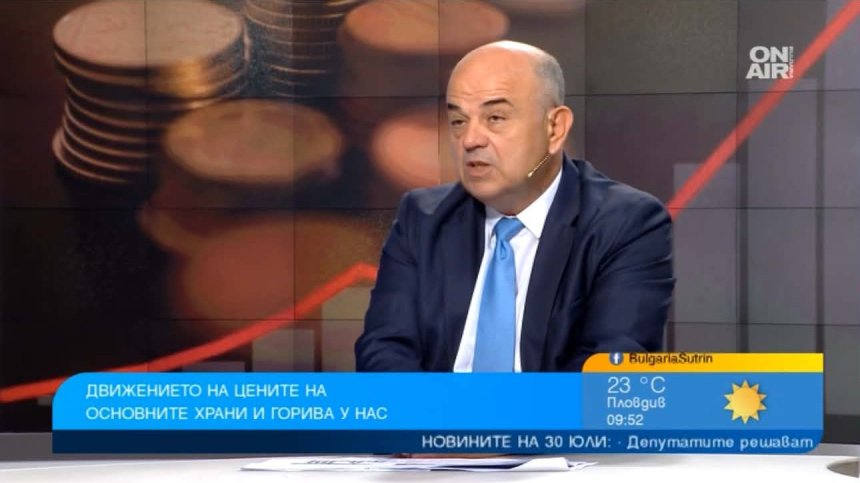 Владимир Иванов: Няма криза с храните, цените тръгнаха надолу