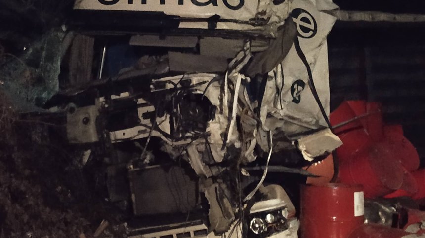 Удар между два камиона затвори пътя Русе-Бяла