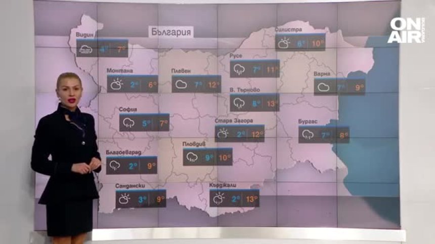 Очакват ни интензивни валежи от дъжд и сняг в следващите дни